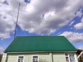 Монтаж крыши и сайдинга (Холм-Жирковский рн, деревня Караваево)